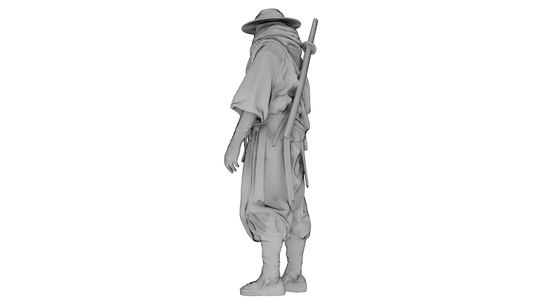 Desert Shadow Warrior 3d model