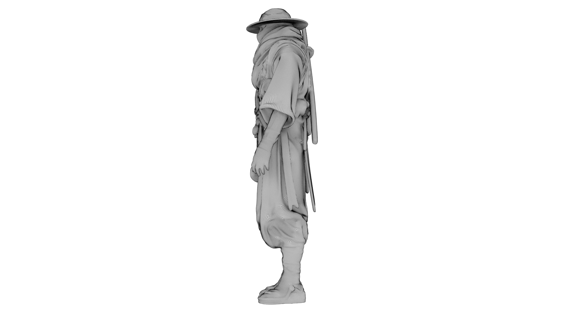 Desert Shadow Warrior 3d model