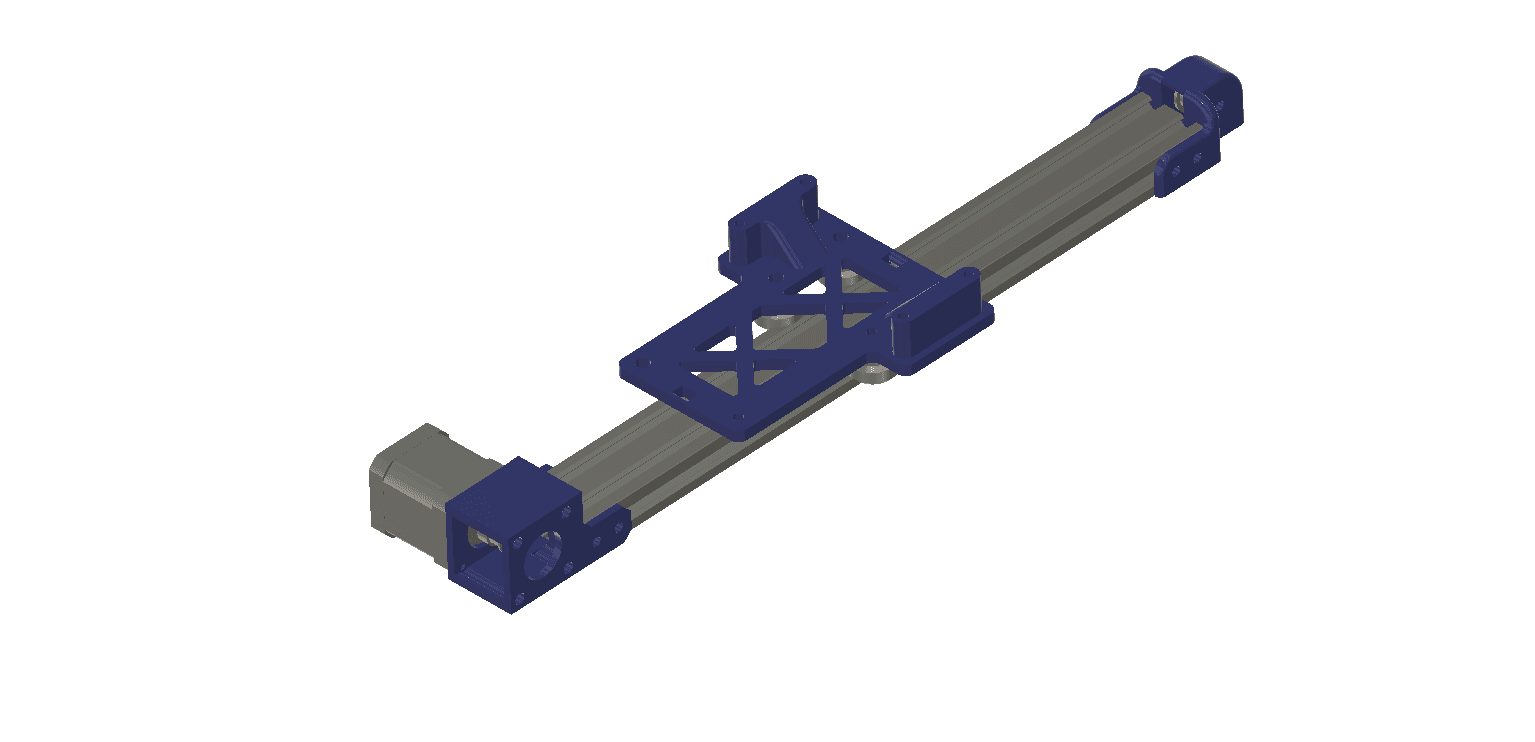 Linear actuator 3d model