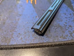 RV Trailer Screen Door Frame - Vertical Latch 3d model
