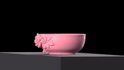 The Petal Symphony — Grand Bowl 3d model