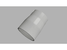 Dust Collection Adapter from 110mm to 100mm 3d model