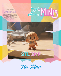 HE-MAN Z-MINI 3d model