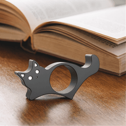 Cat Book Page Holder | Cute Reading Accessory for Book Lovers | Thumb Bookmark | Comfortable Reading 3d model