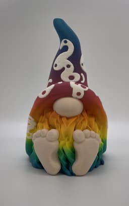 Hippy Foot Squiggly Gnome 3d model