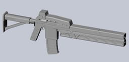 Frontier Buccaneer Rifle 3d model