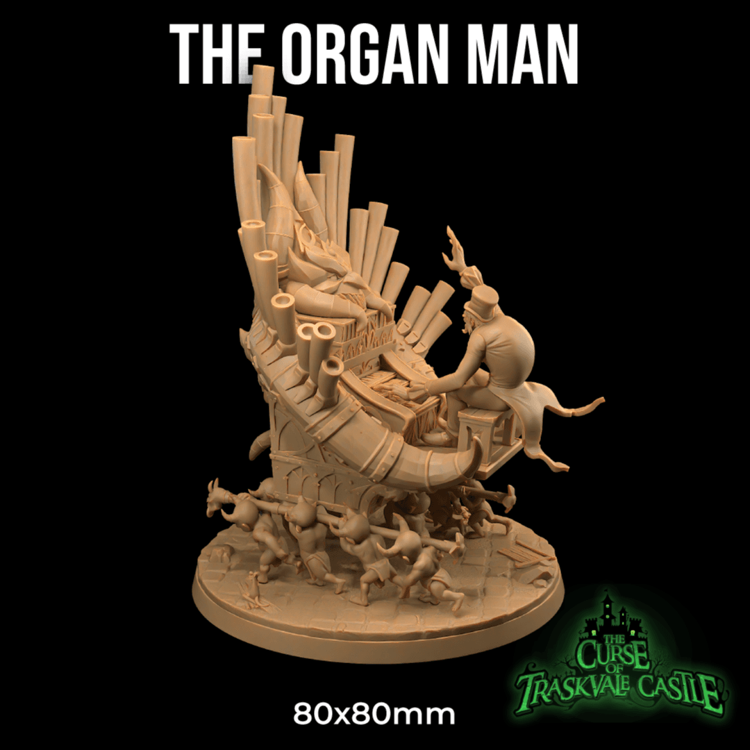 The Organ Man 3d model