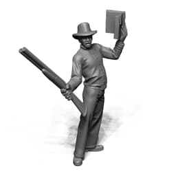 Reverend Shepard - Veteran Preacher 3d model