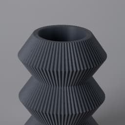 Vase EDGE - Bold Geometric Vase 3d model