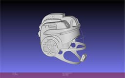 Alien Nostromo Emergency Helmet Printable Assembly 3d model