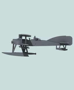 1:144 Short 184 (Torpedo) 3d model