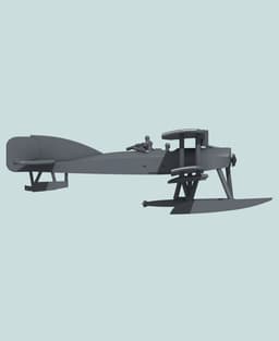 1:144 Short 184 (Torpedo) 3d model