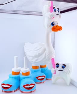 Dentist Goose Gear for Porch Goose 3d model