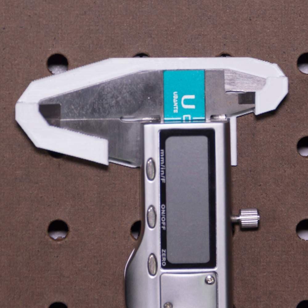 Peg Anything // Caliper Holder 3d model