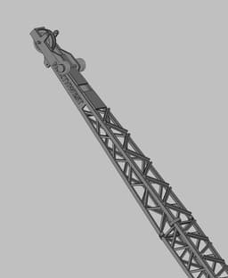 Northwest 25D Boom and shaves - V2.stl 3d model