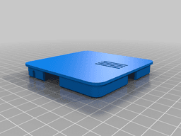 Pi Zero W Printserver Enclosure for micro USB zu USB OTG Adapter 3d model