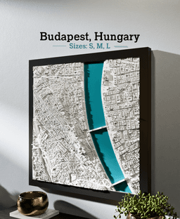 Budapest, Hungary - S, M, L, & XL 3d model