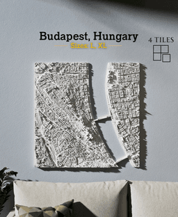 Budapest, Hungary - S, M, L, & XL 3d model