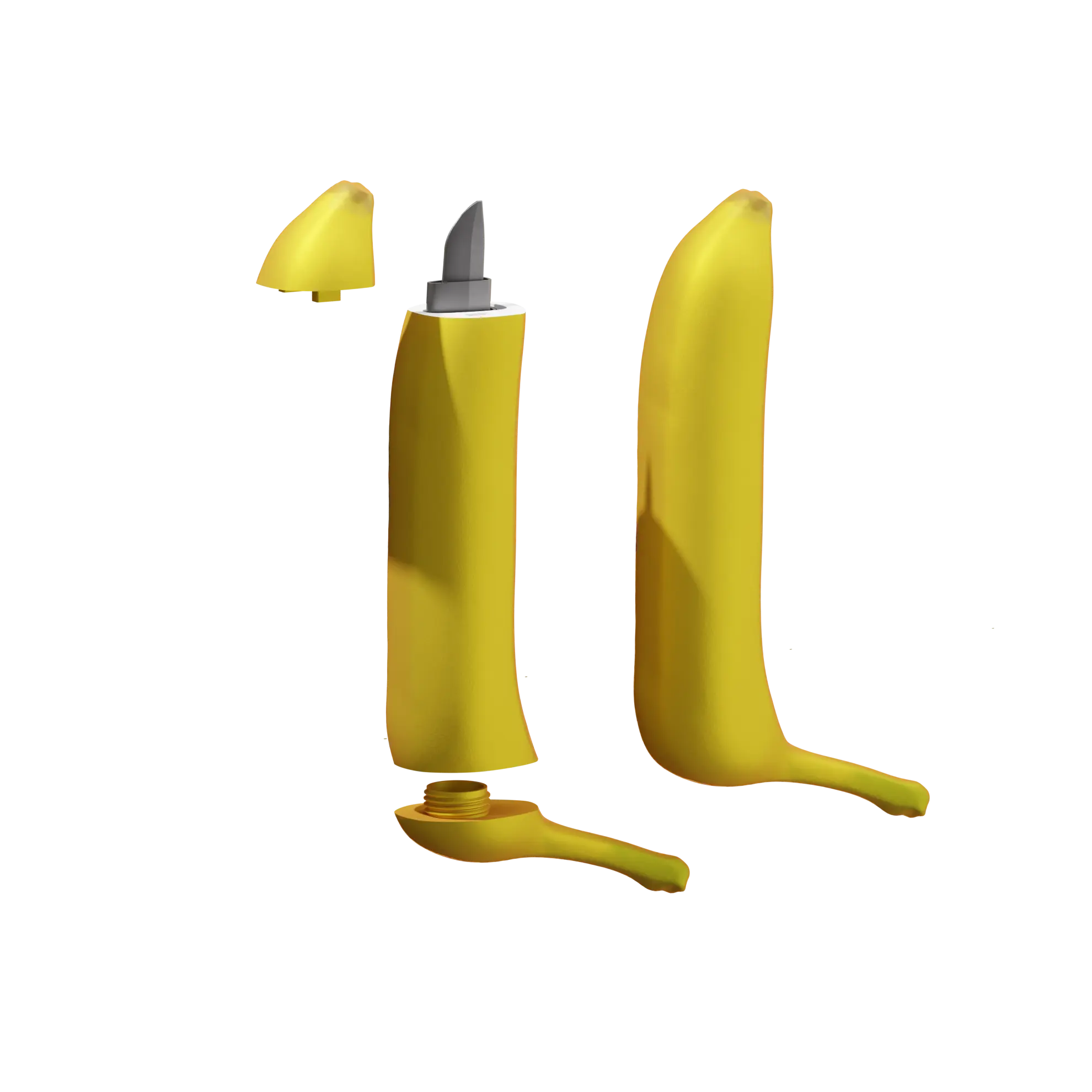 Banana Katana 3d model