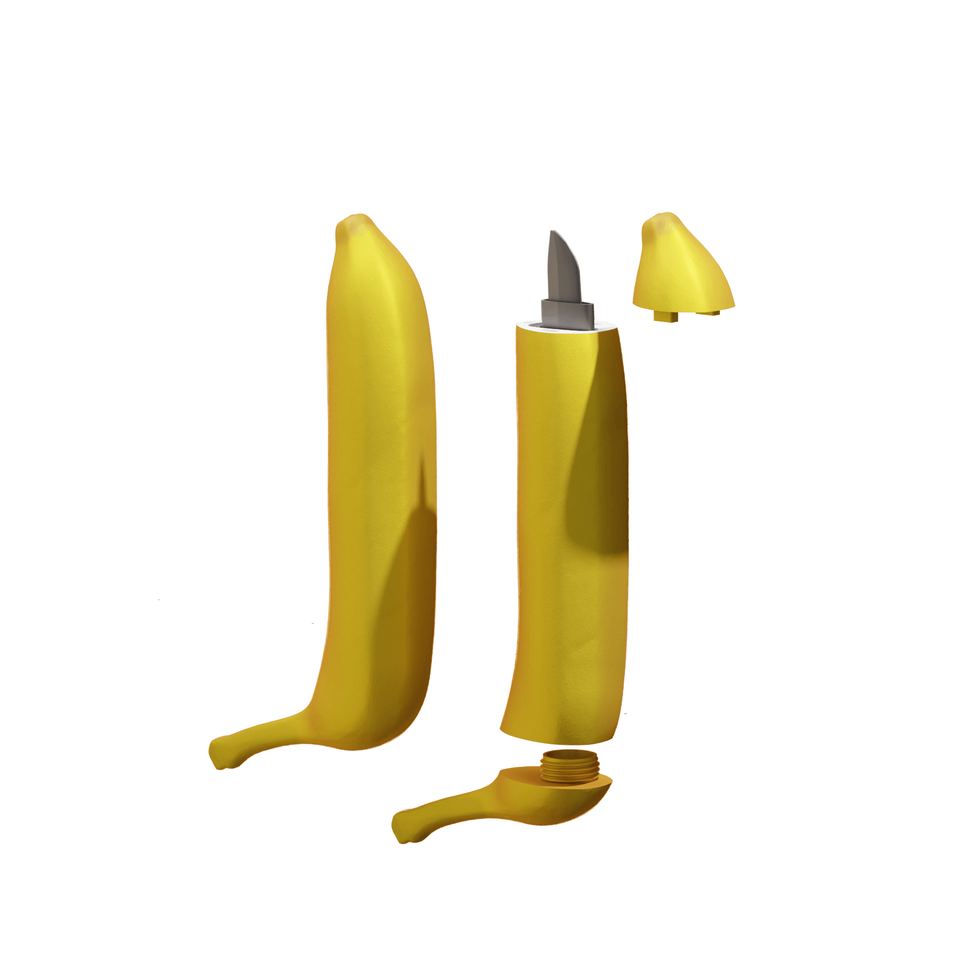 Banana Katana 3d model