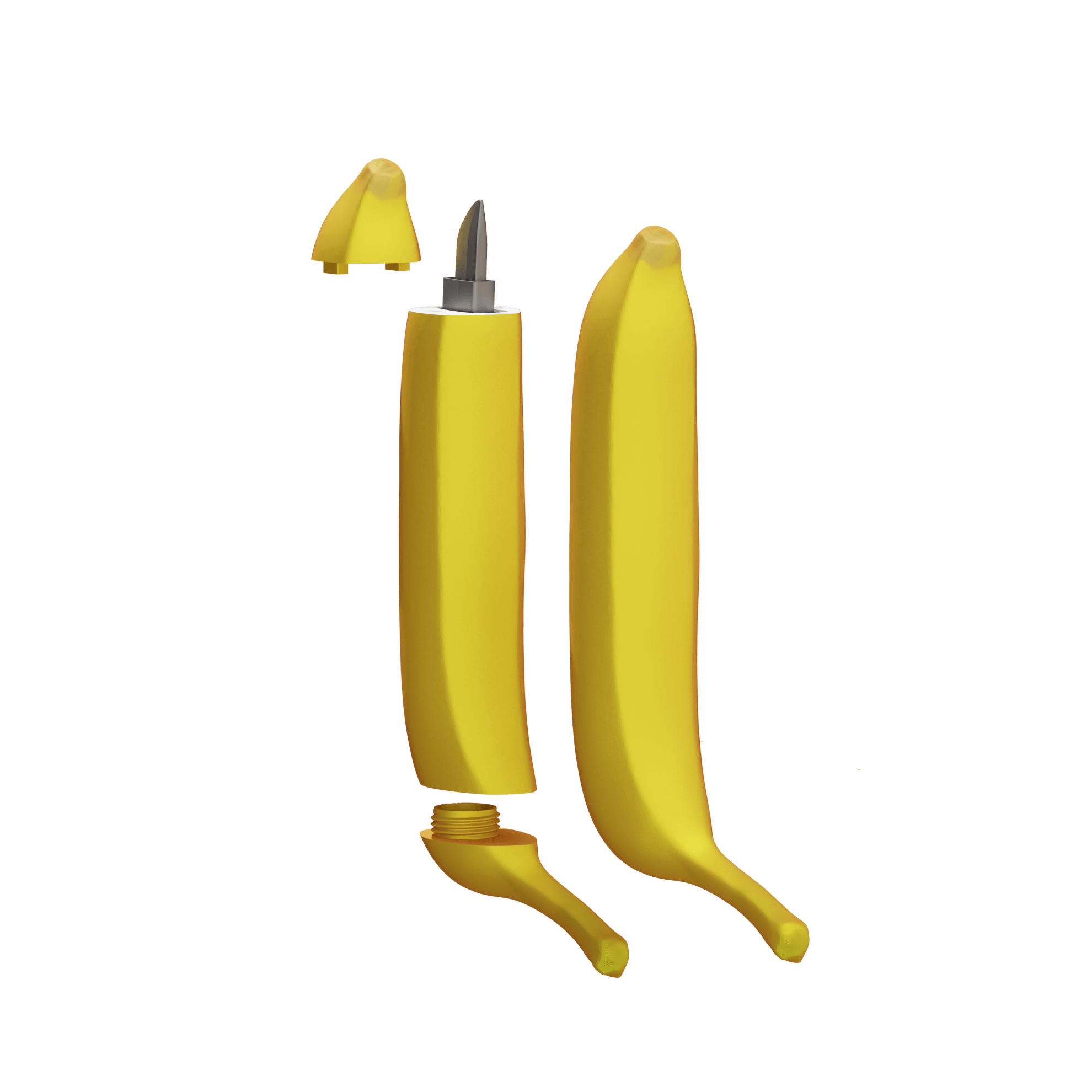Banana Katana 3d model