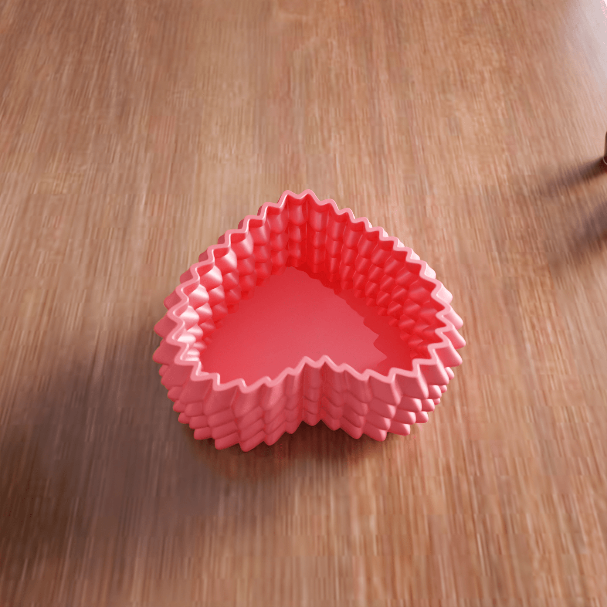 Parametric Textured Heart Box & Desk Organizer 3d model
