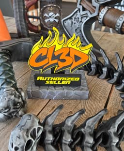 CL3D Authorized Seller Table Display 3d model