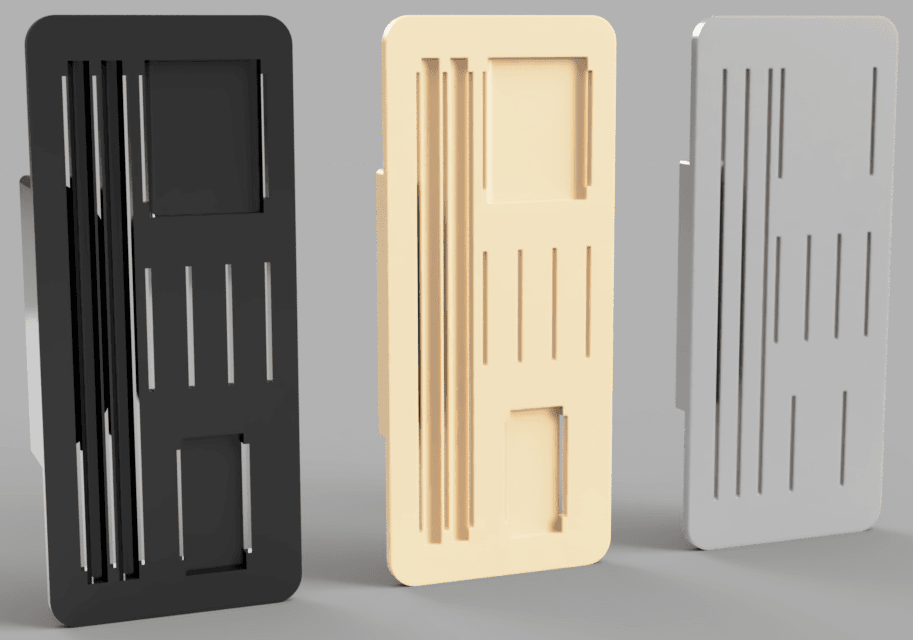 Stationery Sketchbook Caddy 3d model