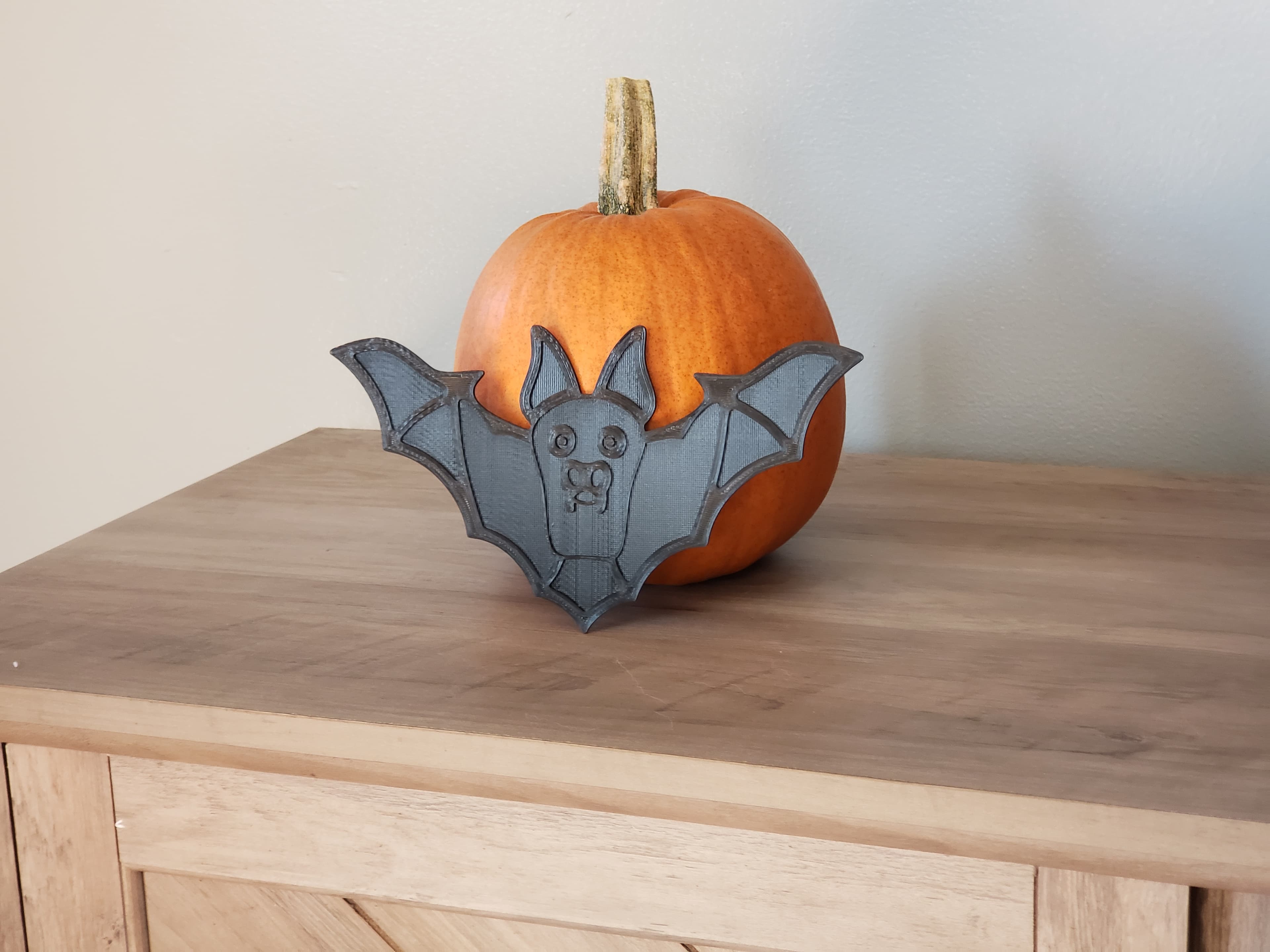 2D Bat Halloween Decorations 3d model