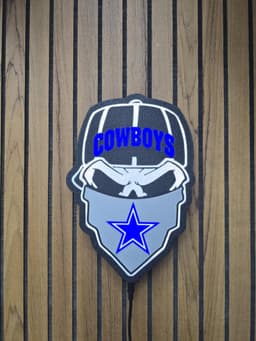 Dallas Cowboys Faceplate 3d model