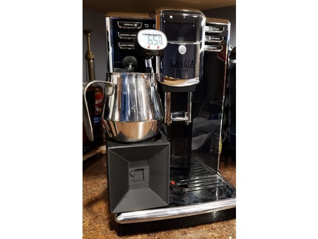 Gaggia Anima Milk Frothing Pitcher Stand 3d model