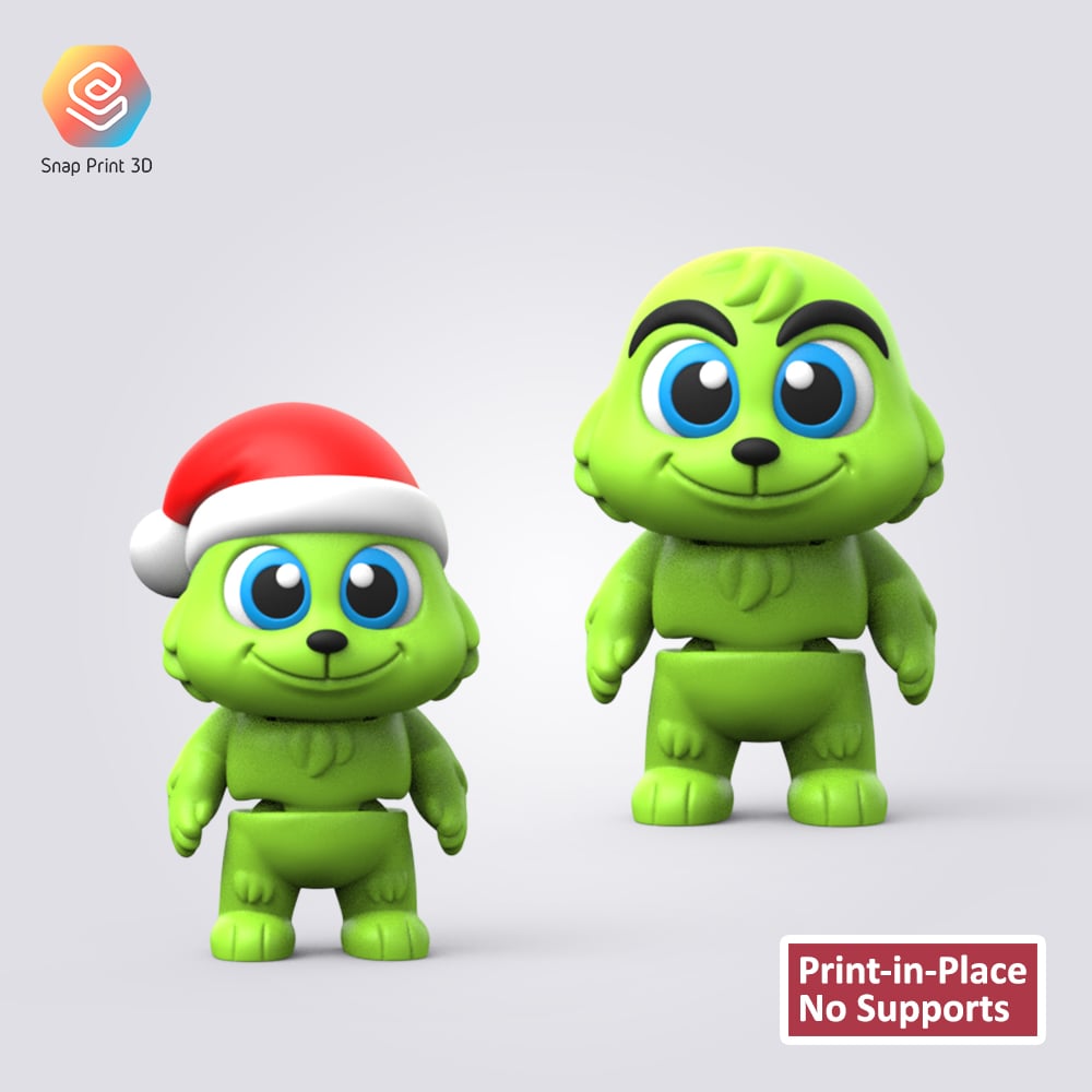 Flexi Grinch 3d model