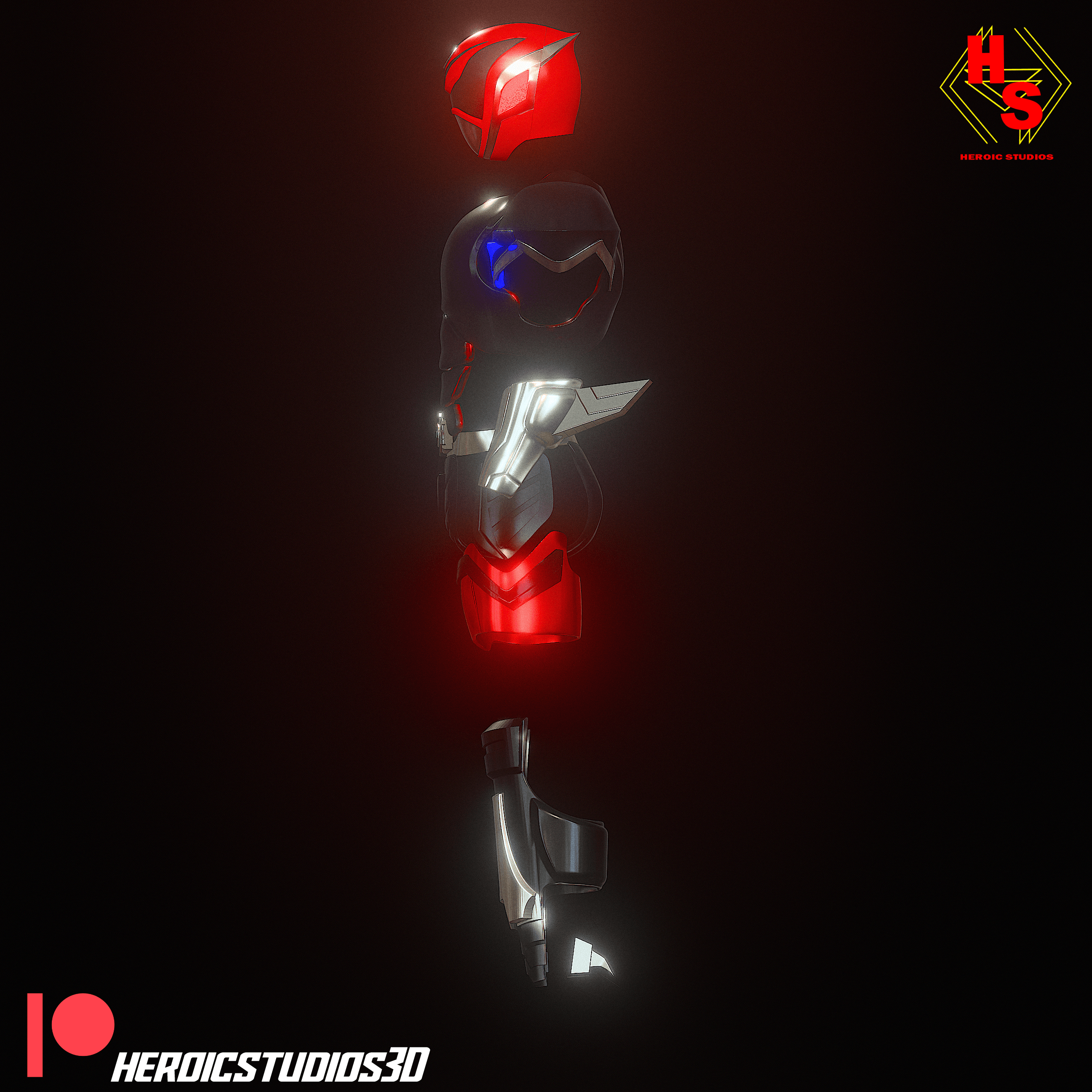 SPD Cyber Mode V2 3d model
