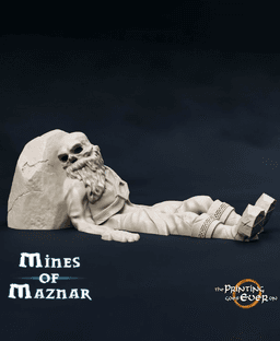 Dead Dwarf Civilian 3d model