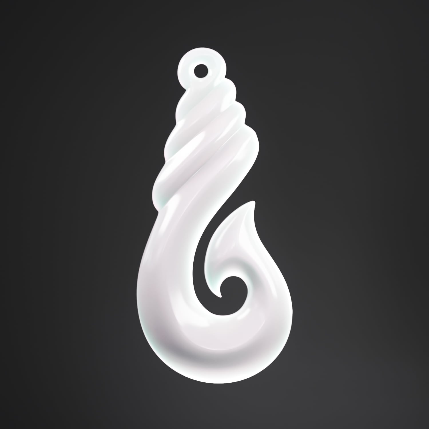 Talisman hook 3d model