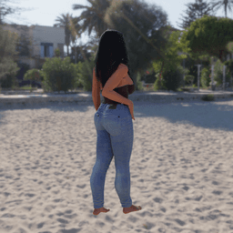 Beautiful Woman v2 3d model