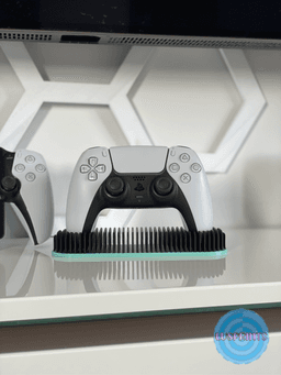 Modern Ribbed Controller Stand PS5 | Xbox Series X/S 3d model
