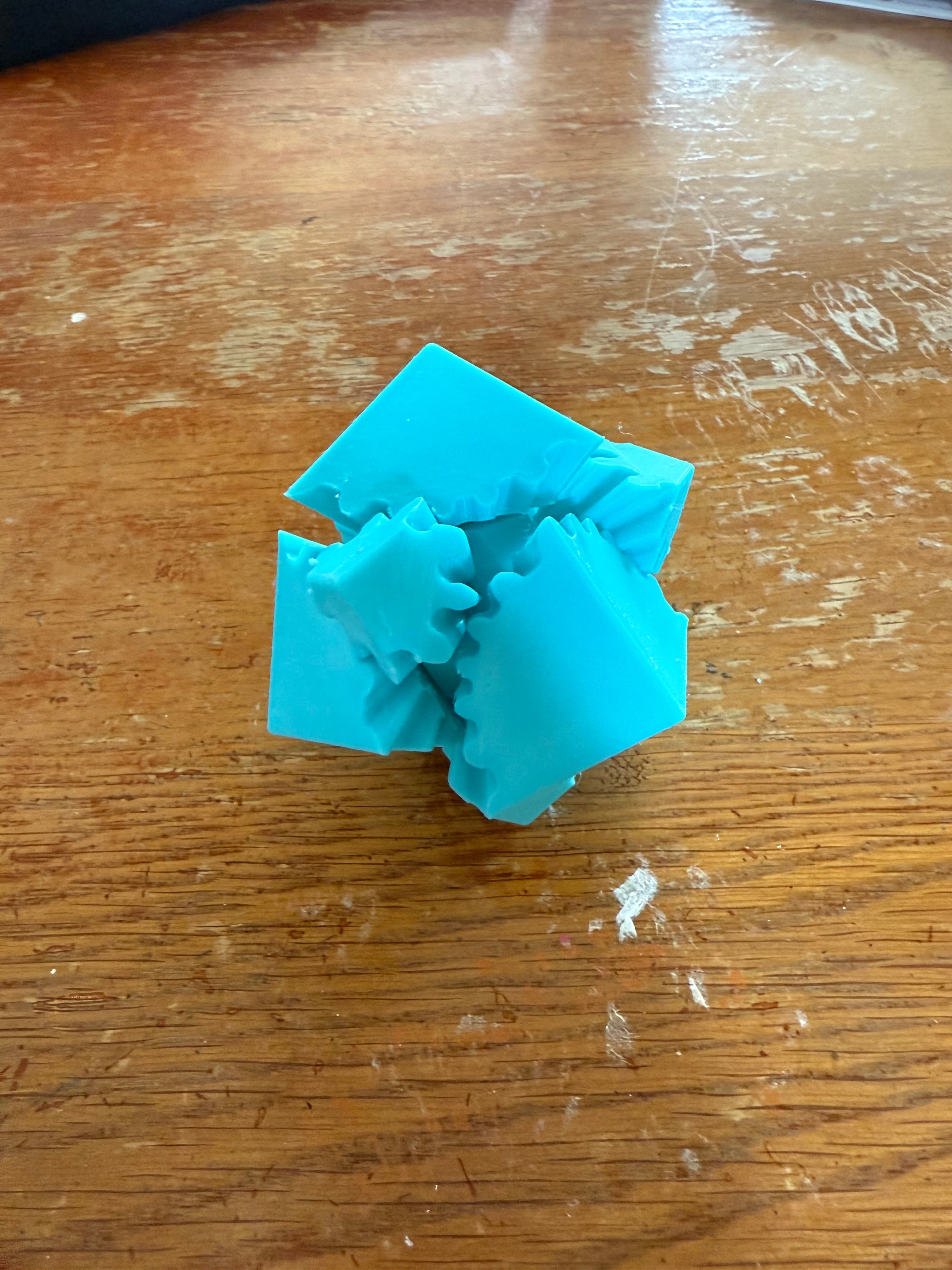 Cool design and fun to play with. Fit is slightly loose, not sure how to fix that.