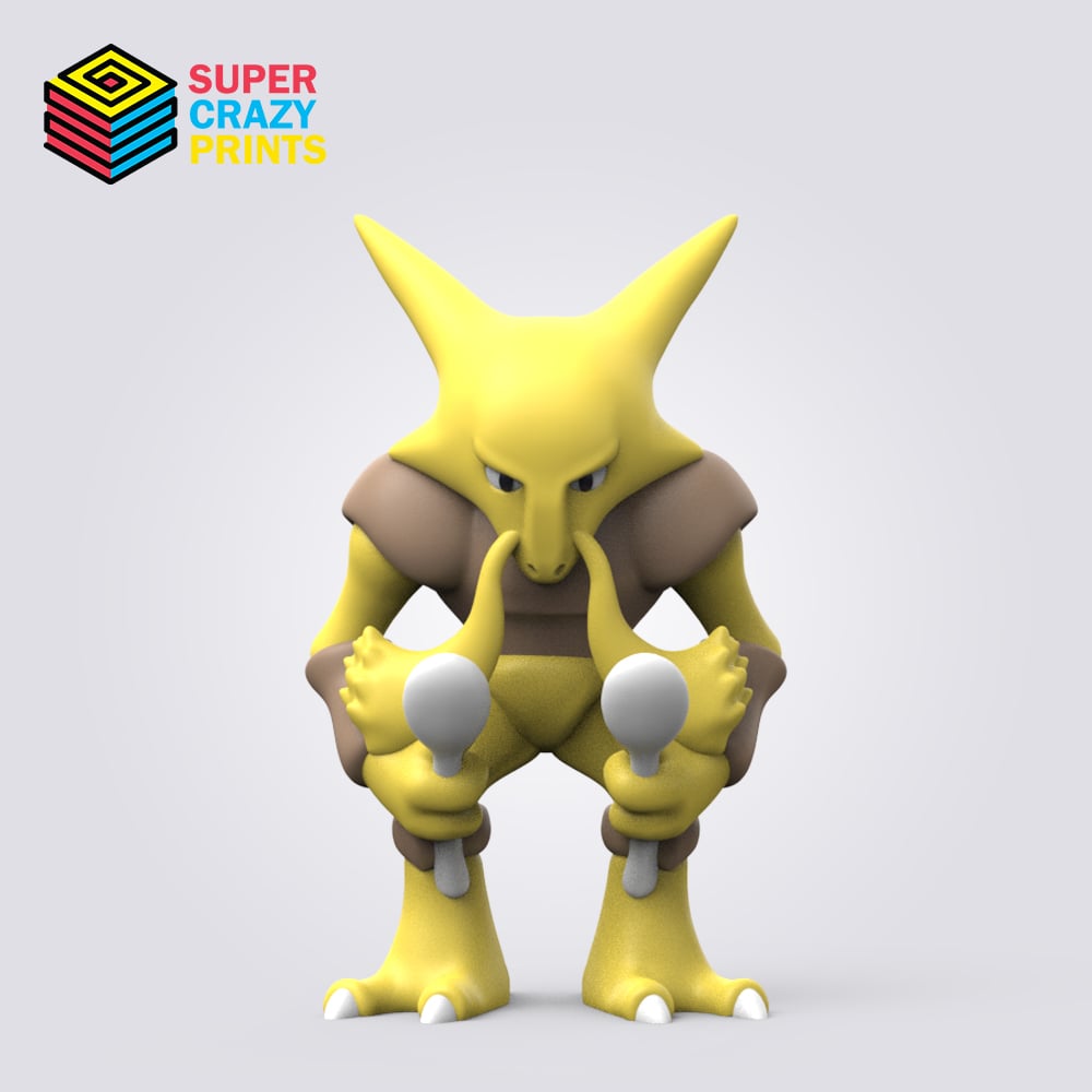 Alakazam 3d model