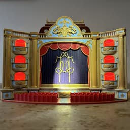 The Theatre (Light box / phone Cinema & Puppets Theatre) 3d model