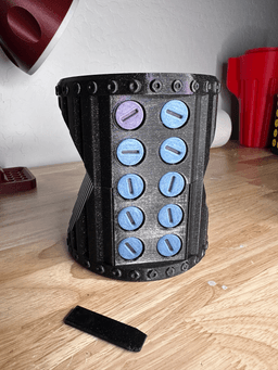 Mother in Law Gift Box - 90 bolts of fun and frustration; cash gift box, card gift box 3d model