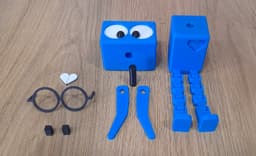 Wooby Collection Sad Robot 3d model