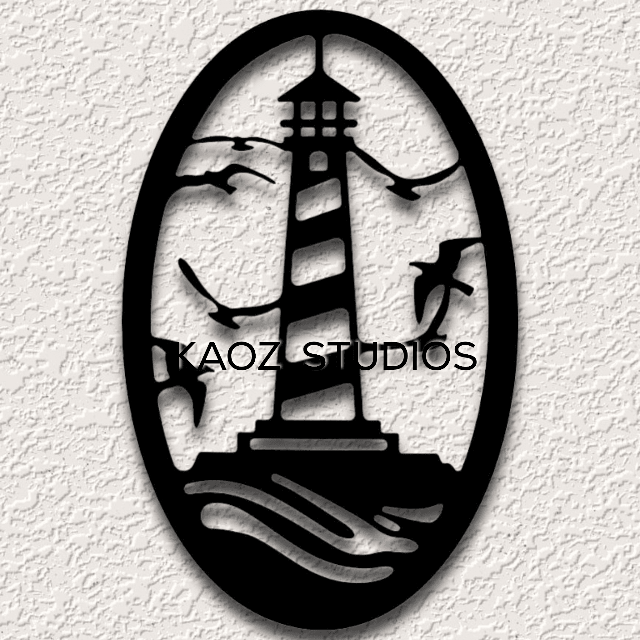 lighthouse wall art light house wall decor ocean decoration beach house 3d model