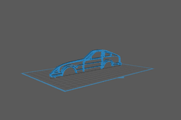 Nissan - 280 Z Wall Art 3d model