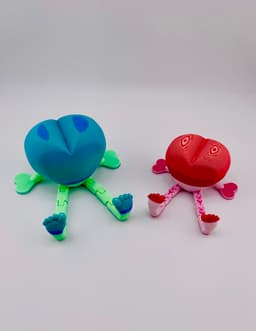 Flexi Leg Heart Buddy 3d model