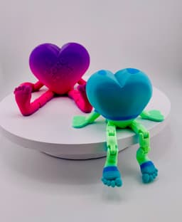 Flexi Leg Heart Buddy 3d model