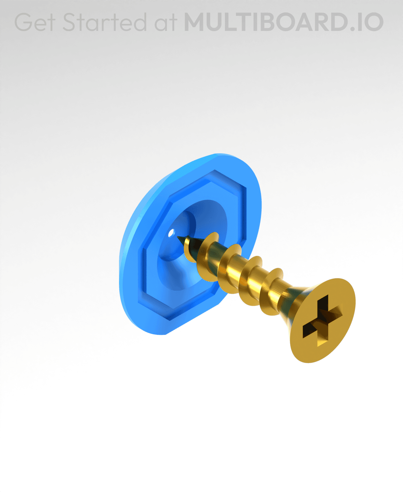 Fix Point to Countersink Adapter 3d model