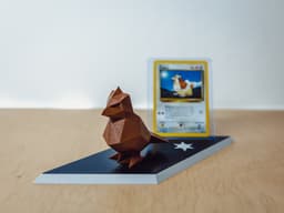 Pokemon Card Stand 3d model