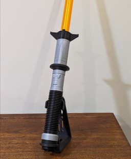 Filaments used:
Polymaker_3D PolyLite Metallic Silver
PrintedSolid Black
Hatchbox Transparent Orange
Printed on Prusa MK3.5 3d model
