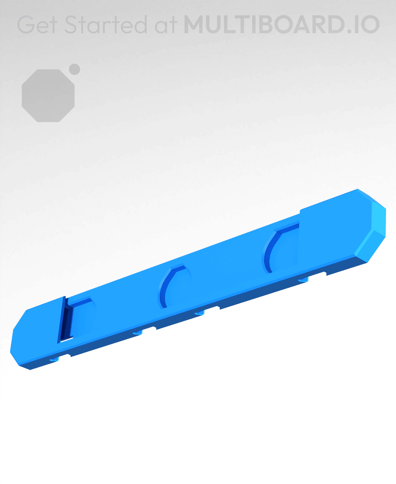 3 CU Universal Label Holder 3d model